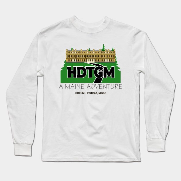 A Maine Adventure Long Sleeve T-Shirt by How Did This Get Made?